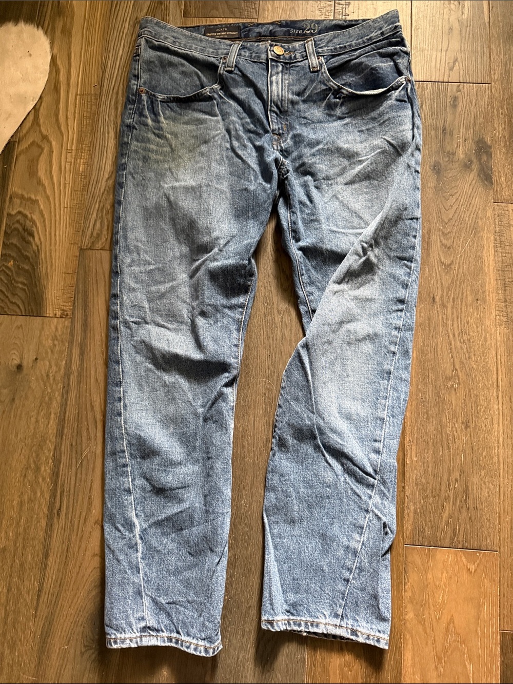 J. CREW  Cropped Vintage Straight Summer 2014 Jeans